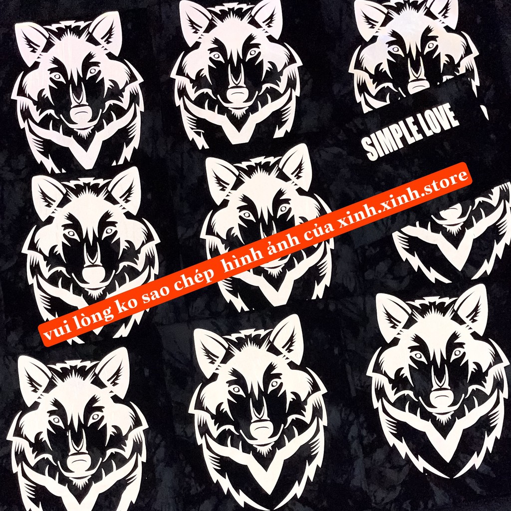 Áo thun loang màu From rộng Tay lỡ Unisex phản quang hình sói cực ngầu | BigBuy360 - bigbuy360.vn