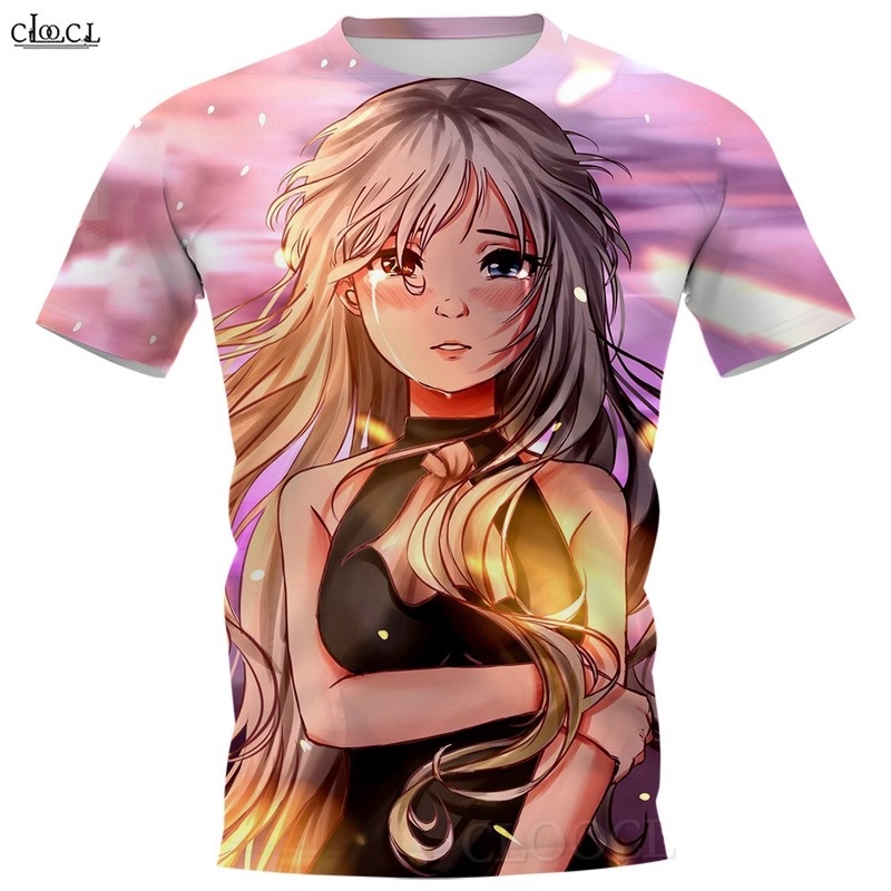 Áo Thun Tay Ngắn In Hình Nhân Vật Phim Seven Deadly Sins 3D Thời Trang Cá Tính