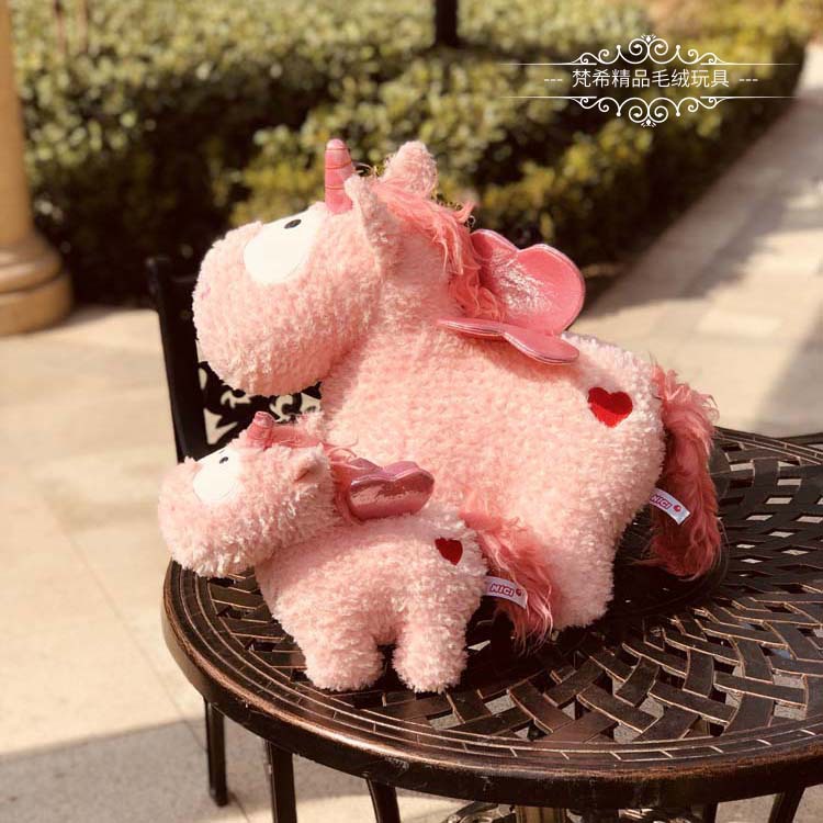 Gấu Bông Kỳ Lân Nici, Búp Bê Thú Nhồi Bông  Kỳ Lân,  Ngựa Pony Unicorn, Ngựa 1 Sừng Quà Sinh Nhật MIRA-GB28010