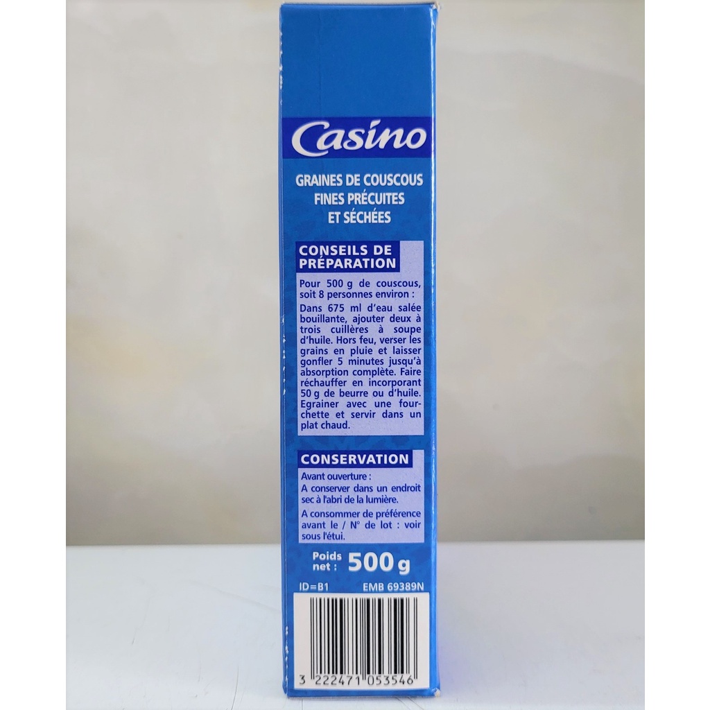 [Hộp 500g] HẠT LÚA MÌ CỨNG [Italia] CSN CousCous