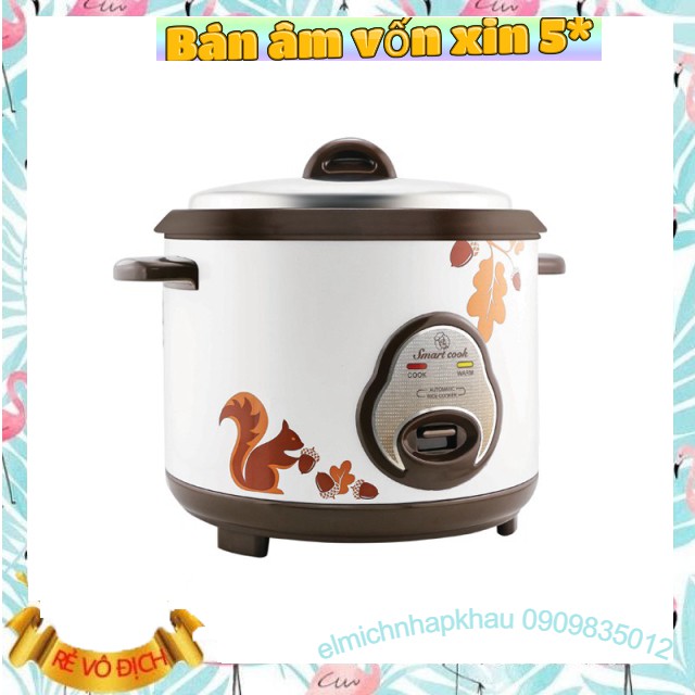 Nồi cơm điện Smartcook RCS1786 - 1.2L / RCS1787 - 1.8L Nắp Rời