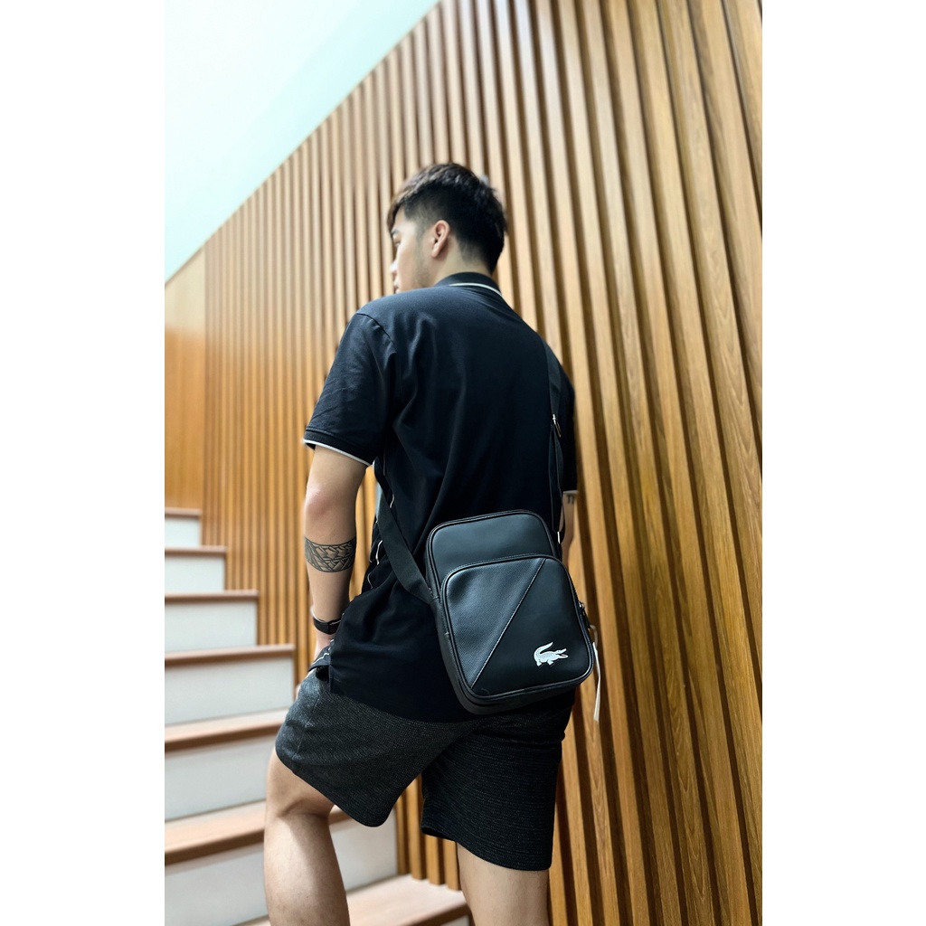 Túi đeo mini/túi đeo chéo unisex LCT chống thấm nước, chất da Si xịn