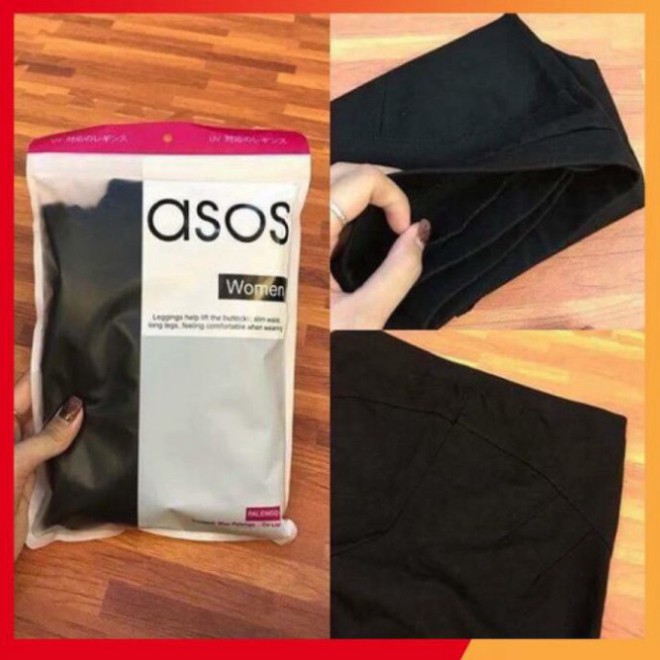 Quần Legging Nâng Mông Chất Cotton Loại 1 Dầy Dặn, Quần Bó Cạp Cao Hàng Loại Đẹp Gen Bụng Không Lộ
