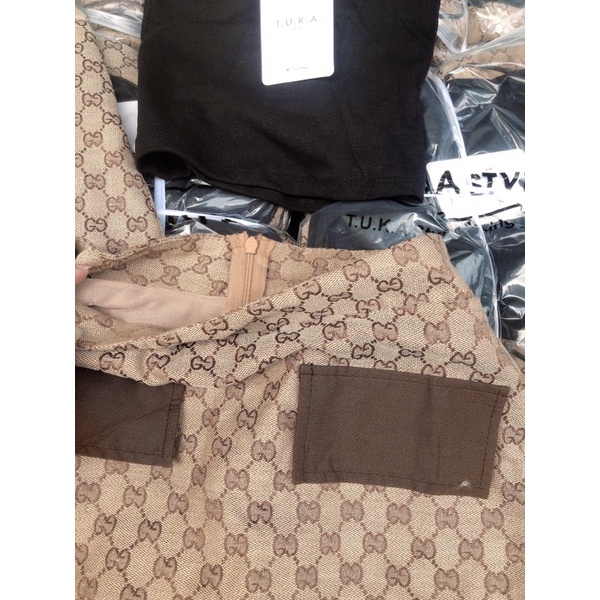 Áo dây mix chân váy