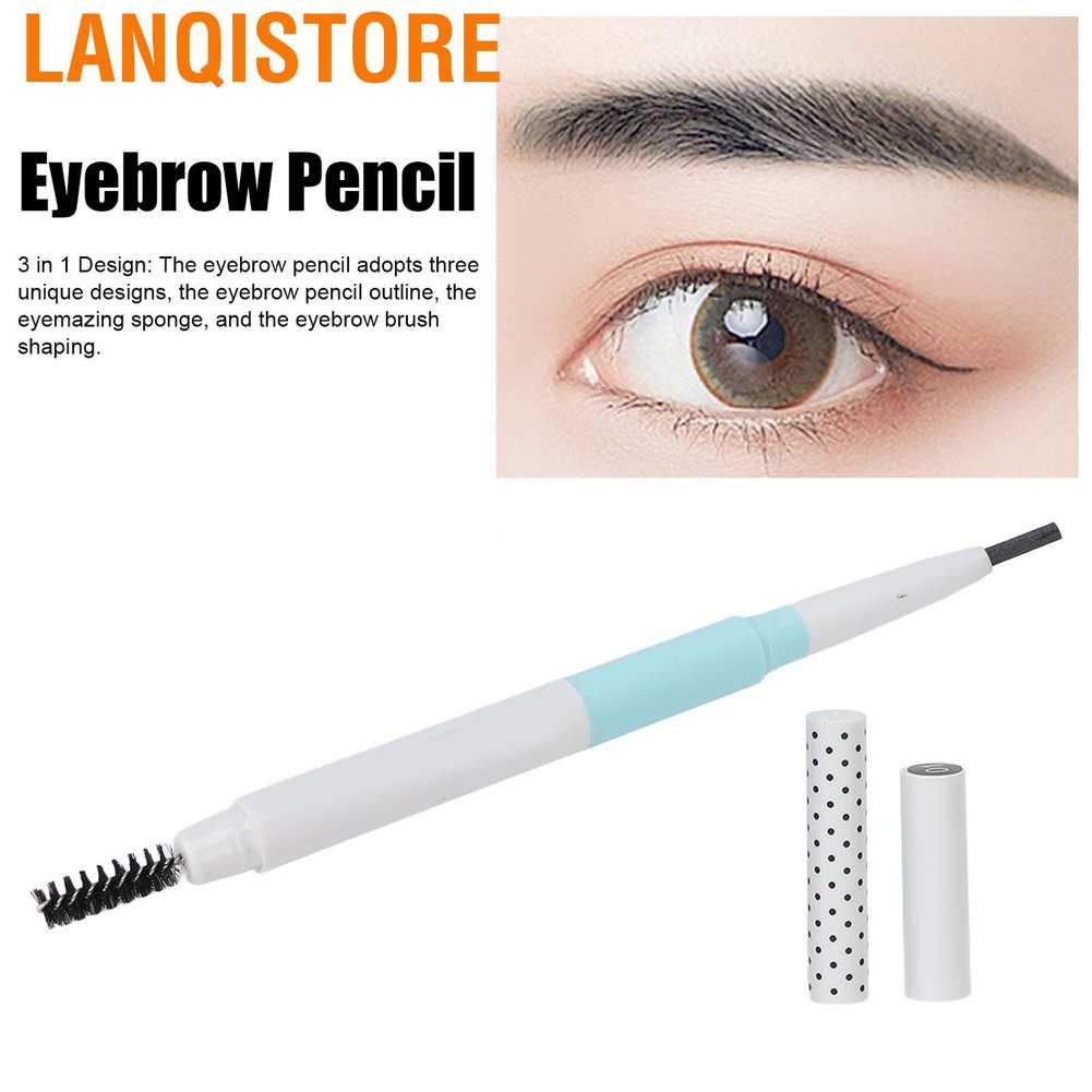 Bút kẻ lông mày 3 trong 1 lâu trôi màu đen
 | BigBuy360 - bigbuy360.vn