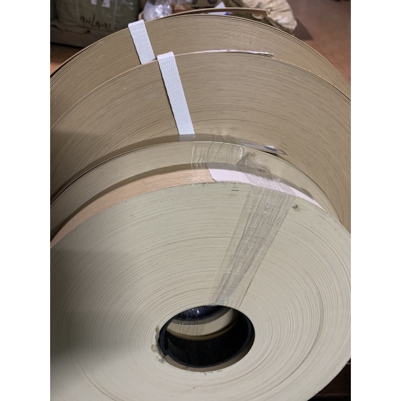 Nẹp chỉ nhựa PVC màu gỗ sồi- mã nẹp 388, kích thước 0,4mm và 1mm, bản 2cm và 4cm, nẹp chỉ dán viền cạnh mép tủ