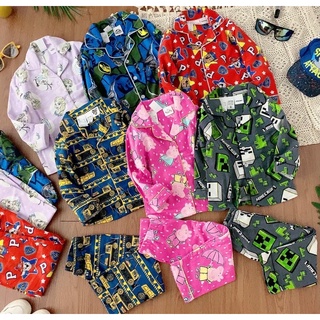 Bộ pijama bé trai bé gái 2-8y