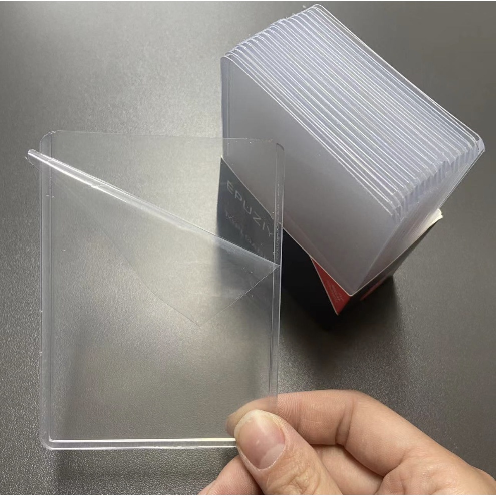 Toploader decor đựng card ảnh thần tượng anime kpop bts thẻ bài sưu tầm A7 B8 có seal