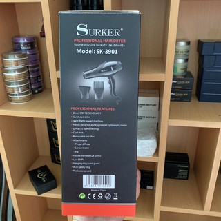 Máy sấy tóc Surker 3000w SK-3901