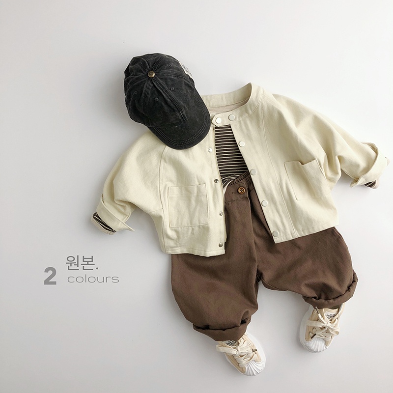 Quần Mori vạt chéo Hàn Quốc siêu chất cho bé trai bé gái size 80-130