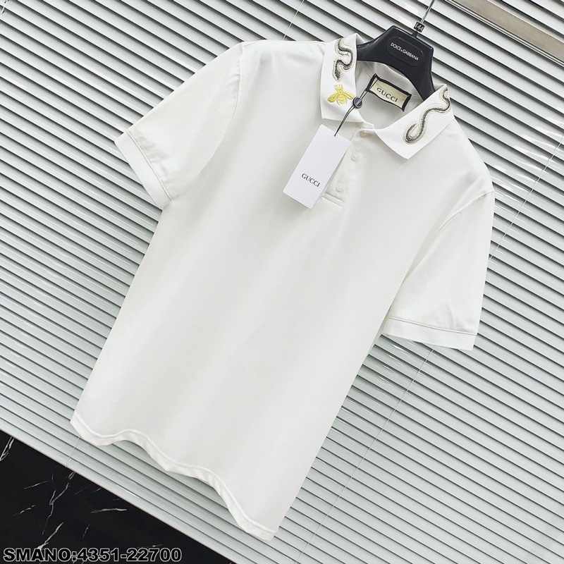 Áo Polo Nam Cổ Thêu Rắn Ong Chất Cotton Cá Sấu Cao Cấp PL06P