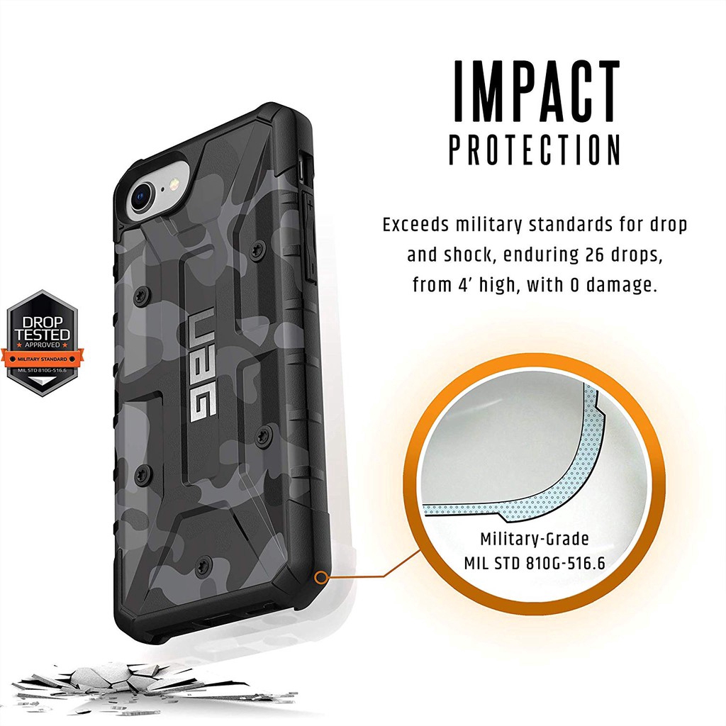 UAG Ốp Điện Thoại Chống Sốc Dành Cho Iphone 12 Pro Max 11 11 Pro Xs Max Xr X 6 7 8 Plus Se 2020