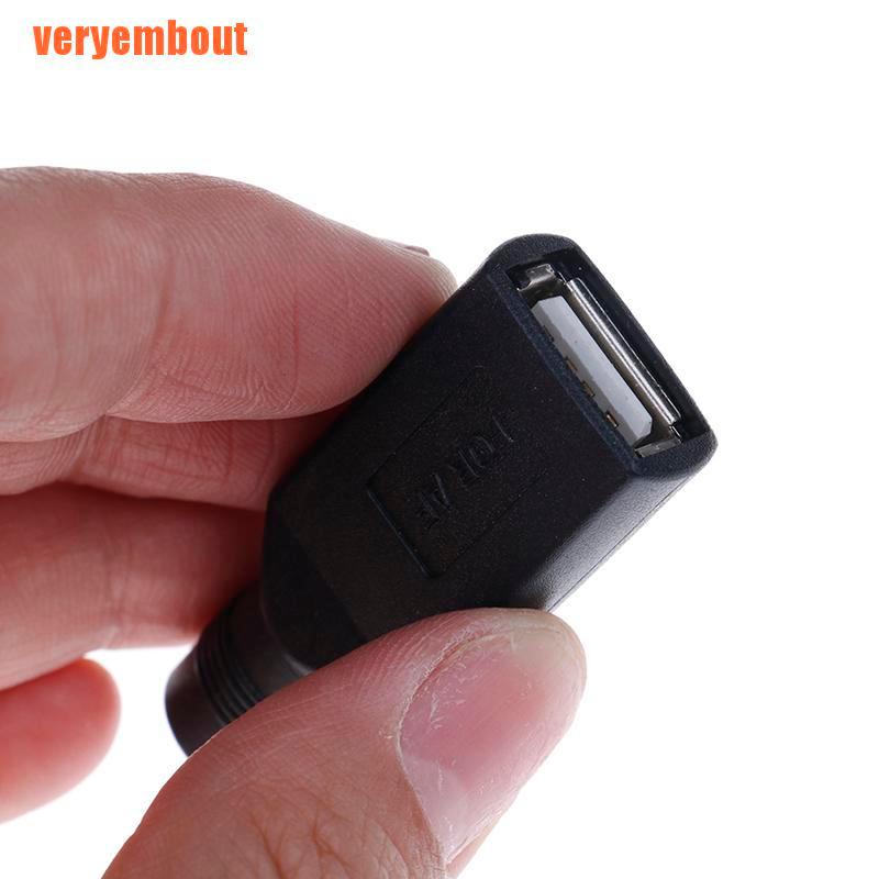 Đầu Chuyển Đổi 5v 5.5x2.1mm Dc Usb 2.0 Cho Laptop