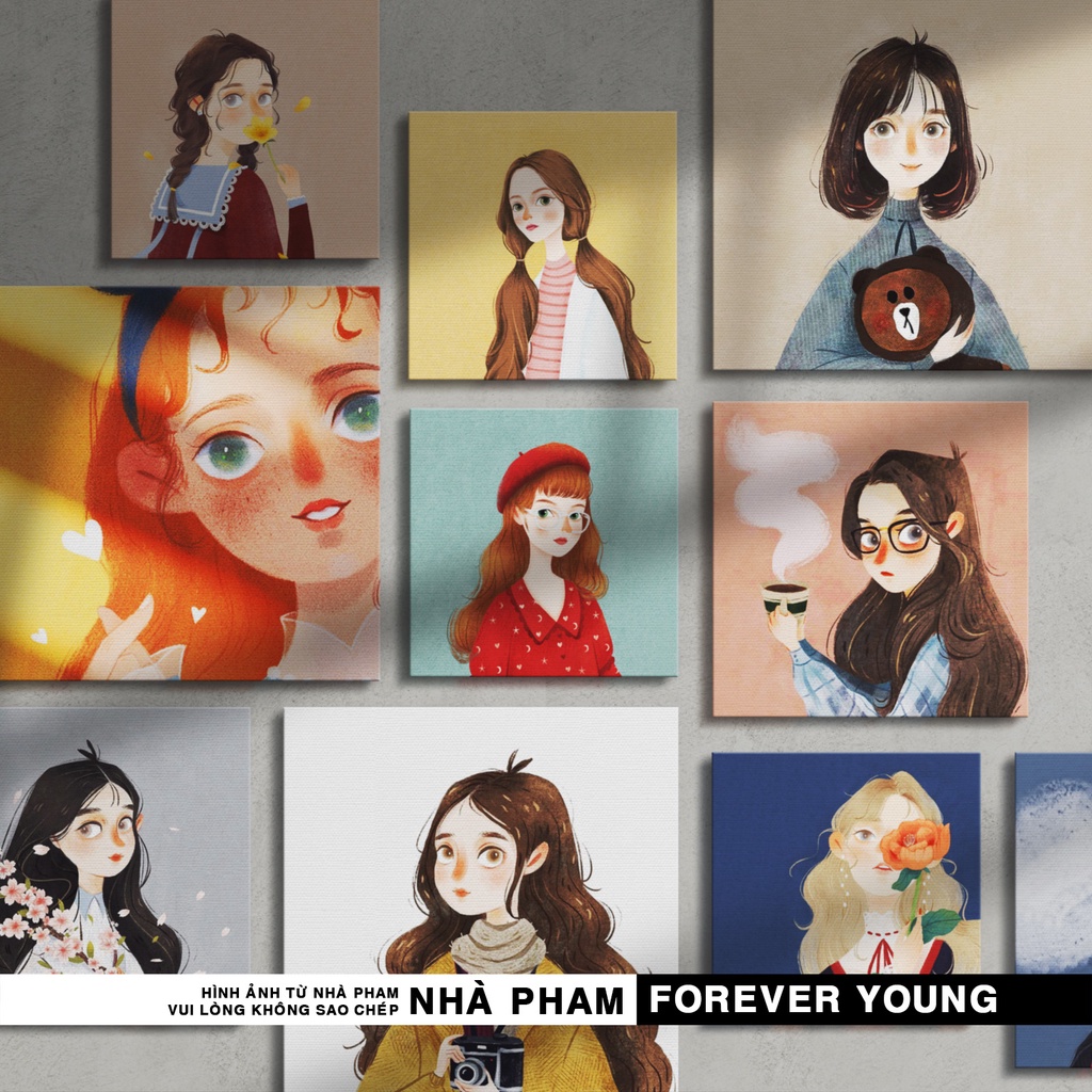 Tranh Canvas Treo Tường FOREVER YOUNG
