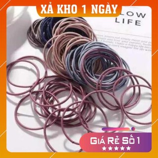 [Freeshp- xả kho 1K] Thun buộc tóc hàn quốc 1k 3 chiếc