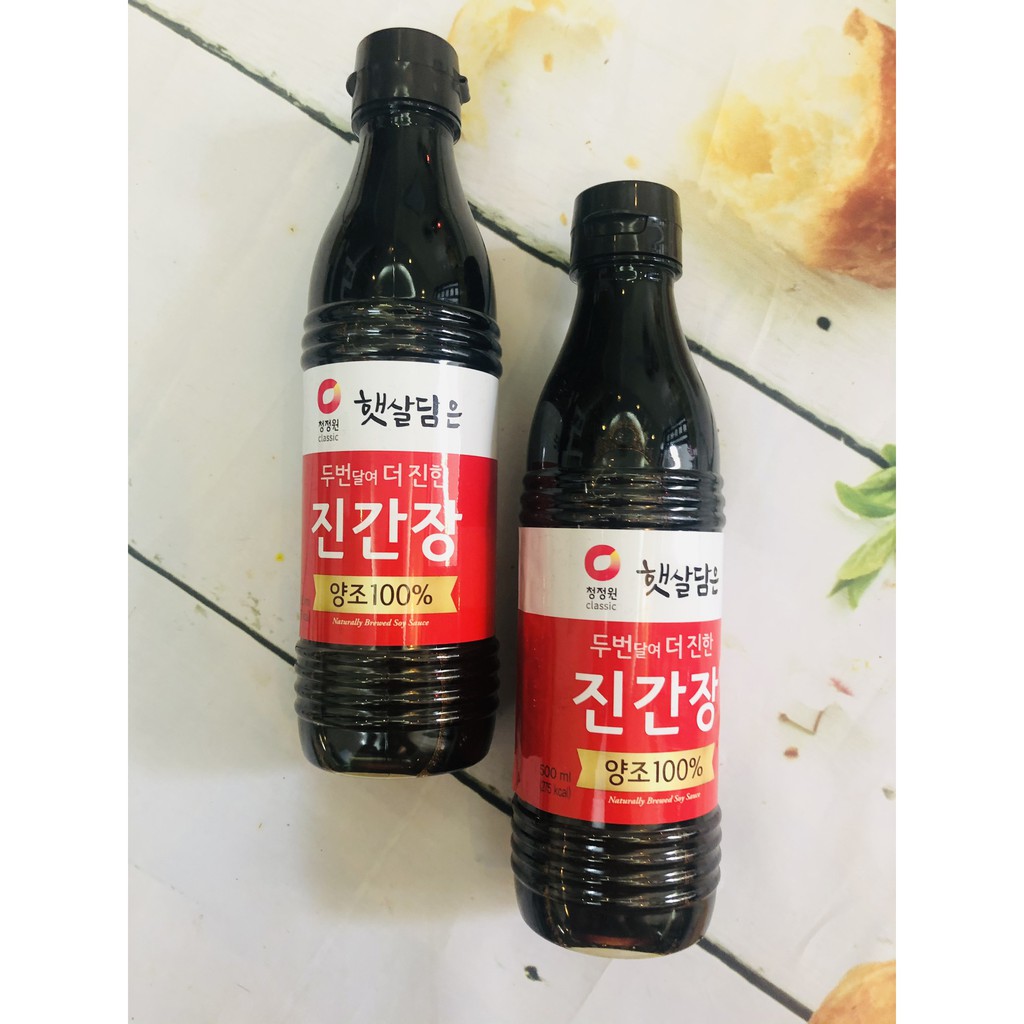 Nước tương hàn quốc yangjo 500ml