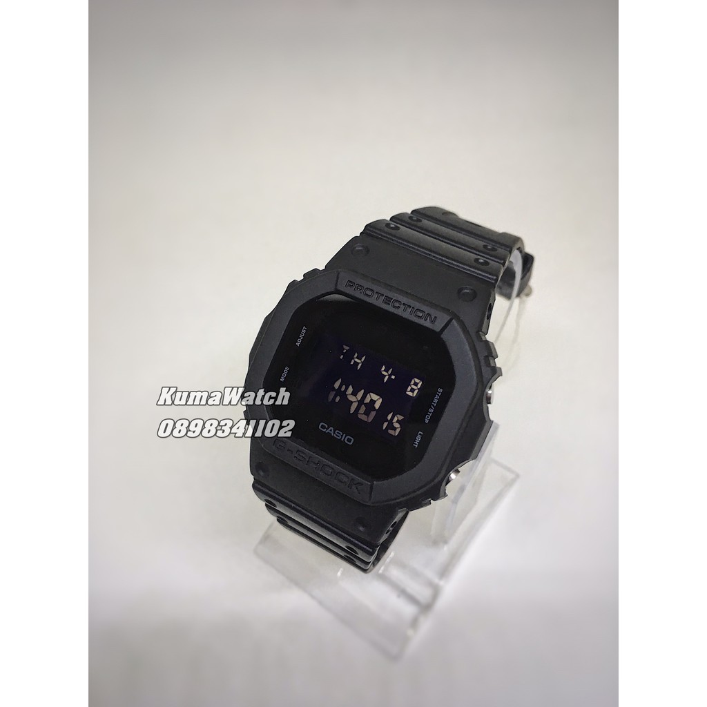 Đồng hồ nam Casio Gshock DW-5600BB-1CR –Chống nước 200m, Nam tính, 42mm, Chính hãng 100%