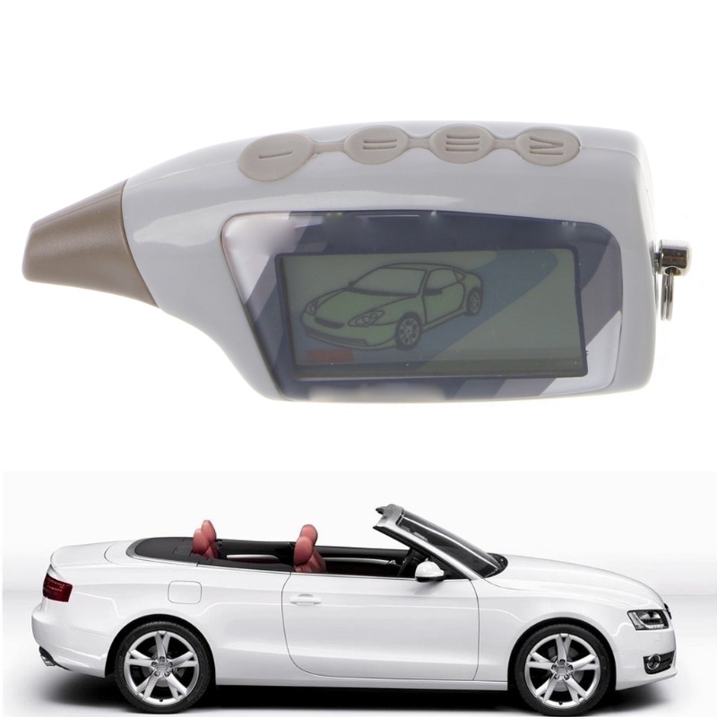 Móc Khóa Khởi Động Động Cơ B9 LCD Cho Xe Hơi Scher Khan Magicar 5 M5 2 Chiều