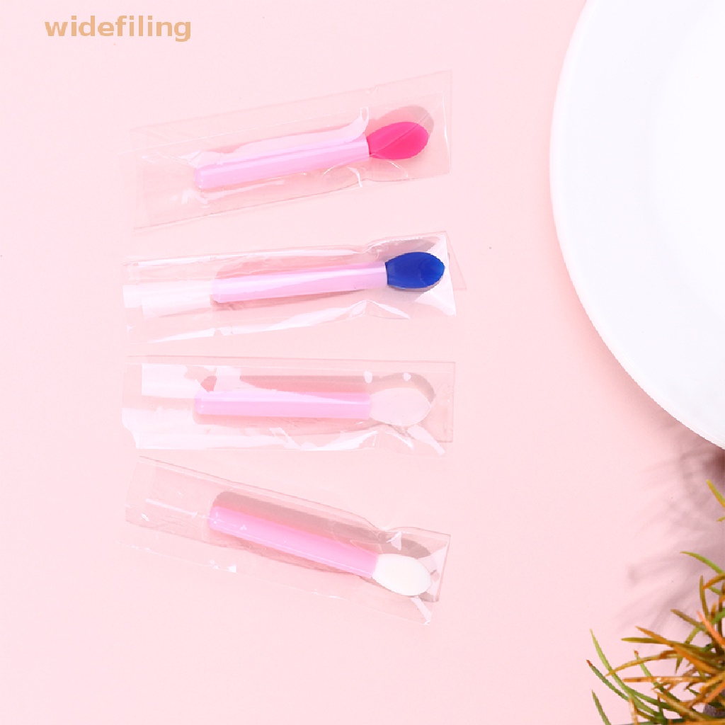 Set 10 Cọ Tô Son Môi Chất Liệu Silicone Tiện Dụng