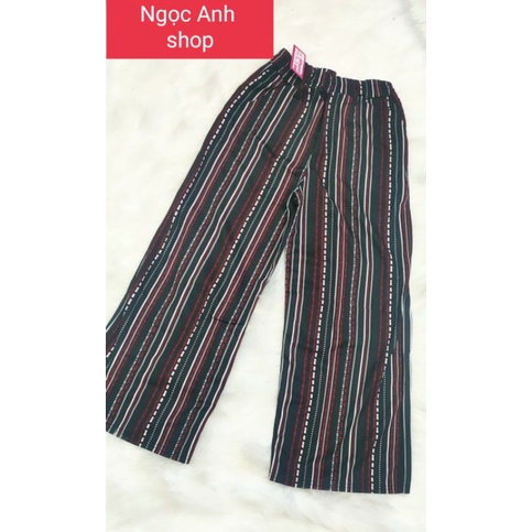 Quần dài ống rộng thun xốp loại 1