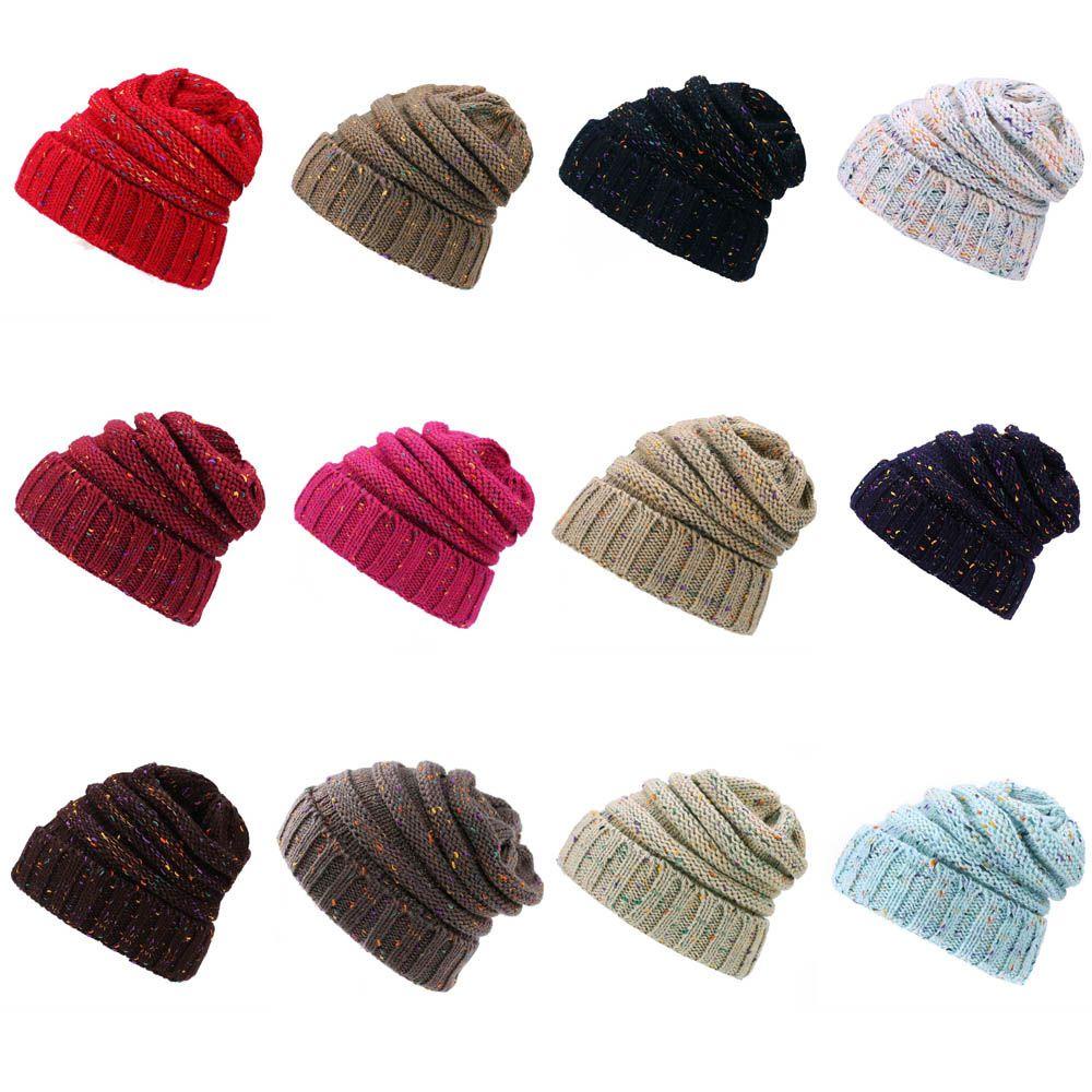 Mũ Len Beanie Màu Sắc Nhã Nhặn Thời Trang