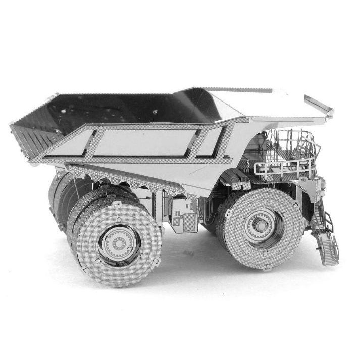 Mô hình kim loại lắp ghép lắp ráp trang trí 3D - xe tải công trường(Tặng dụng cụ lắp ghép khi mua 2 bộ bất kỳ)
