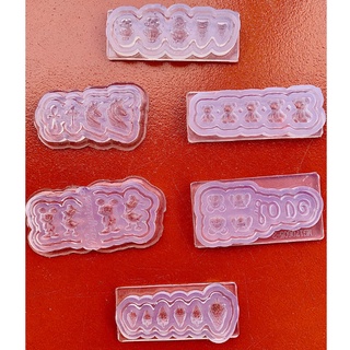 khuôn silicon nail trang trí móng