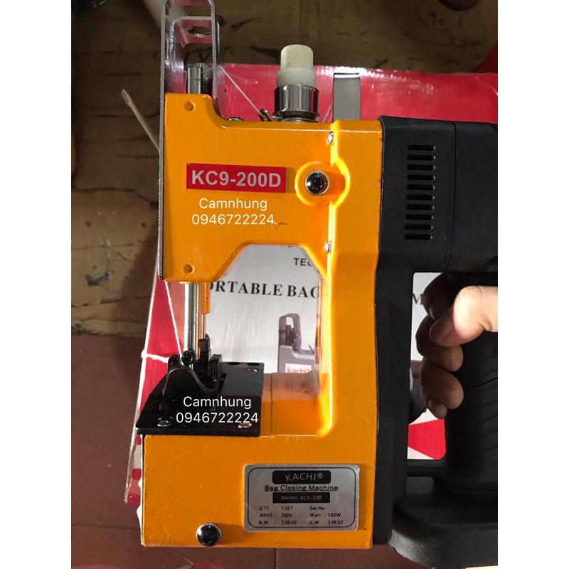 máy may bao pin kachi KC9-200D