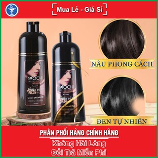 Dầu Gội Phủ Bạc Mochi Chai 500ml - Giúp Tóc Óng Mượt, Bí Quyết Từ Nhật Bản