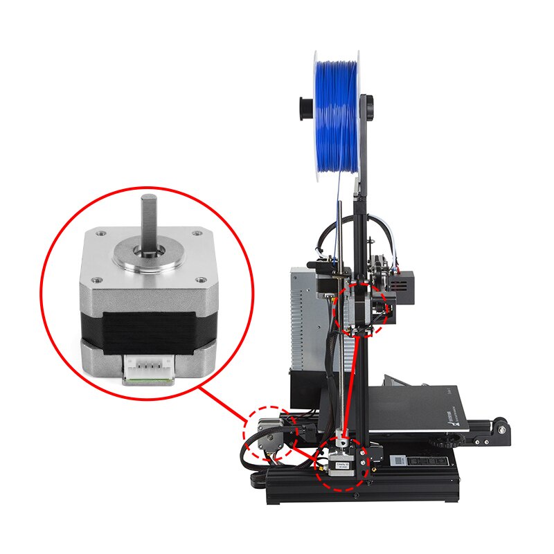 Động Cơ Bước 42x34 Thay Thế Cho Ender 3, Ender 3 Pro, Ender V2, Cr10 ...