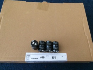 Tụ hoá 400v150uf DAEWOO hàng chuẩn.
