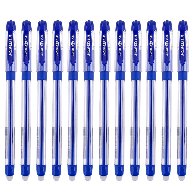 [Hộp 12 cây] Bút gel xóa được 0.5mm BAOKE | PC3188