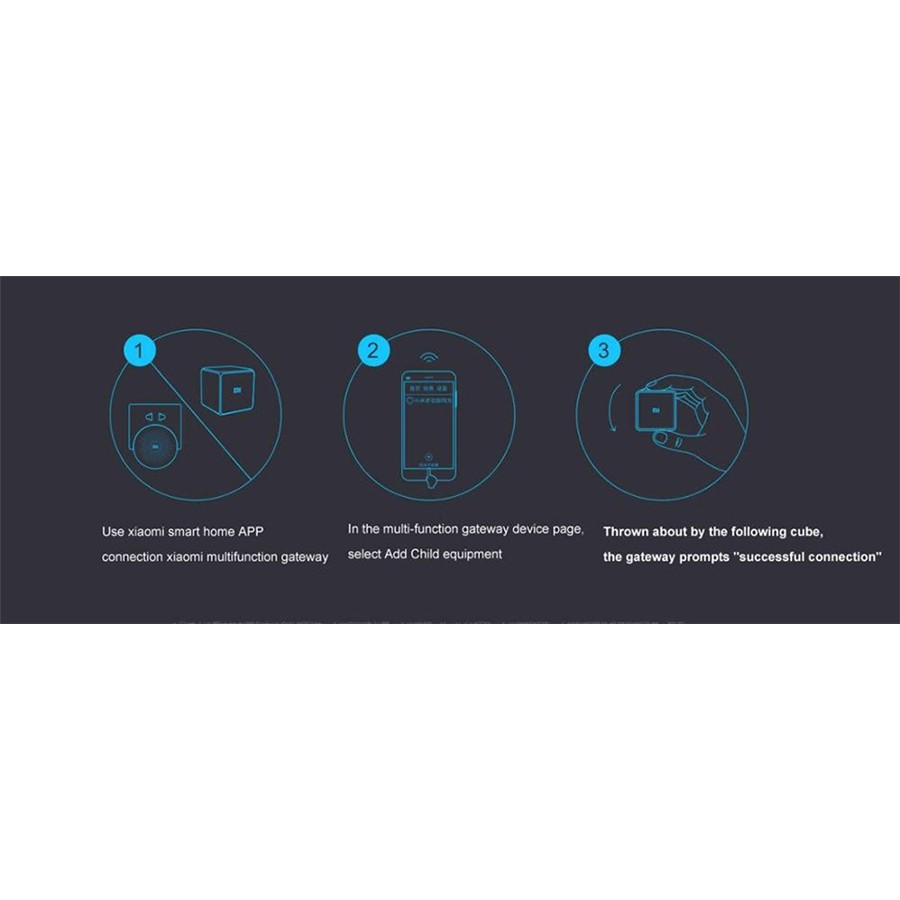 AQARA Khối Rubik Điều Khiển Thông Minh Zigbee Phiên Bản Contro @ @ Lada Per Six Actions Home