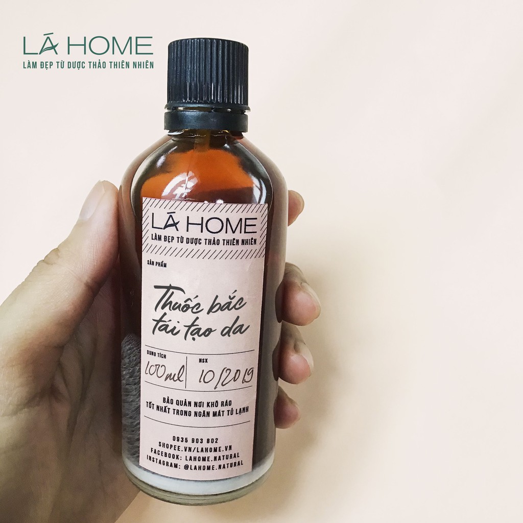 Bộ sản phẩm Thuốc Bắc Tái Tạo Da thảo dược gia truyền Lá Home | BigBuy360 - bigbuy360.vn