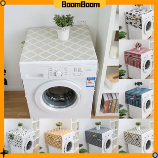 Khăn phủ máy giặt chống bụi họa tiết hình học xinh xắn