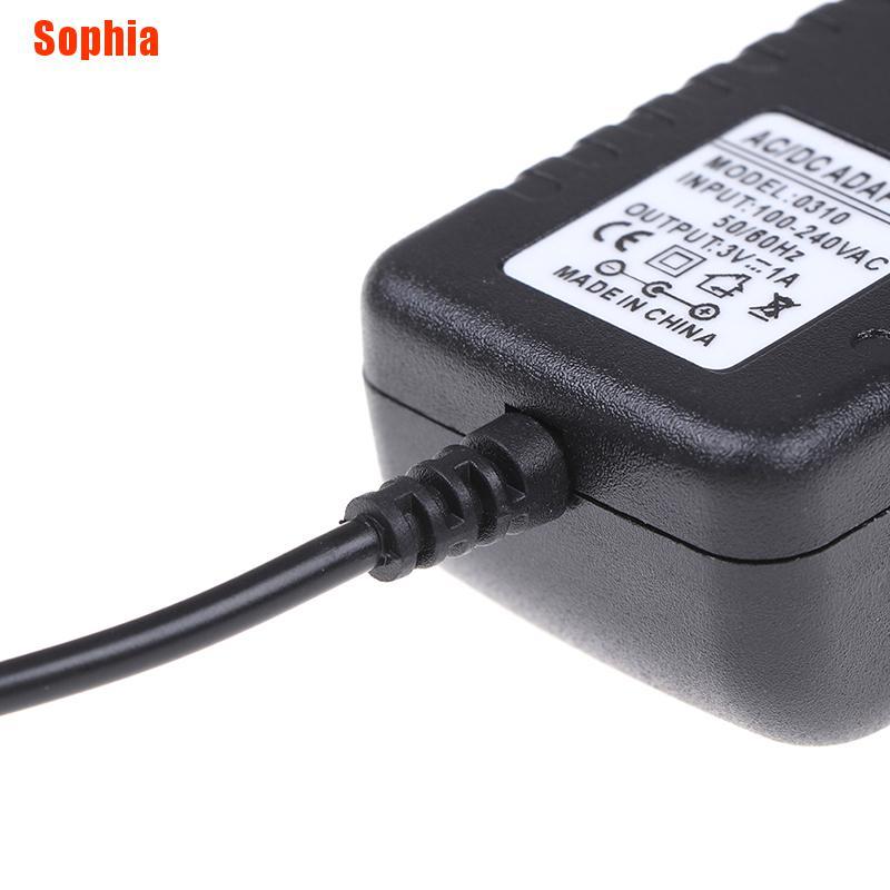 Bộ Sạc Chuyển Đổi Nguồn Điện Dc 3v 1a Ac Phích Cắm Eu 5.5mm X 2.1mm | BigBuy360 - bigbuy360.vn