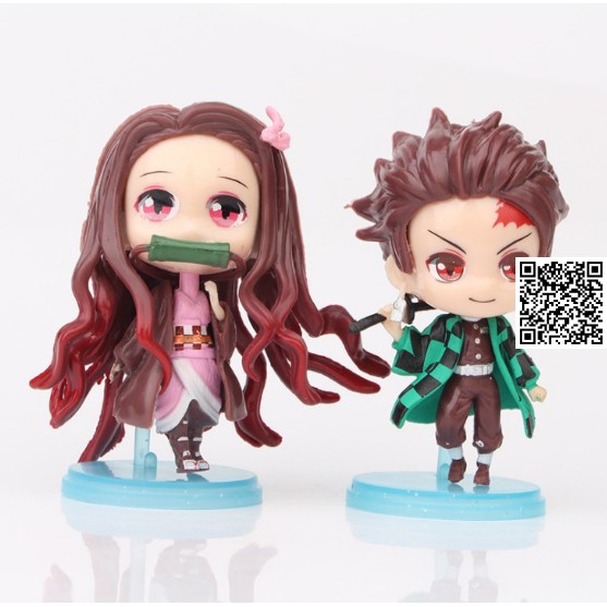 1227 Mô hình Chibi Lưỡi Gươm Diệt Quỷ - Kimetsu No Yaiba