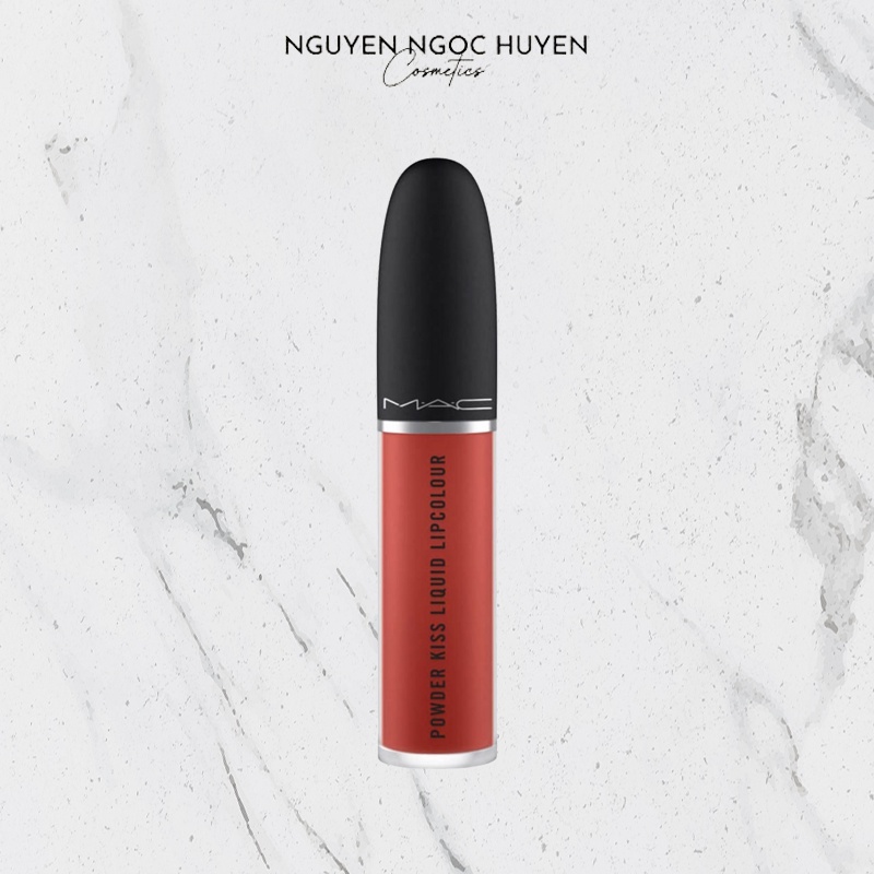 Son MAC 991 Devoted To Chili – Powder Kiss Liquid – Đỏ Đất