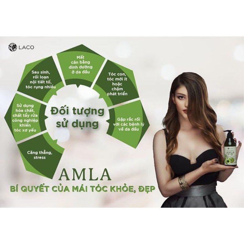 DẦU GỘI ORGANIC AMLA NGĂN NGỪA RỤNG TÓC