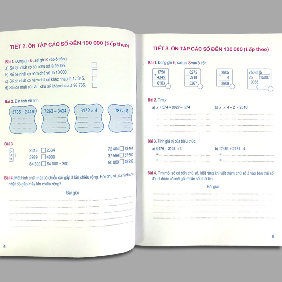 Sách - Vở Bài Tập Toán Nâng Cao Lớp 4 - Quyển 1