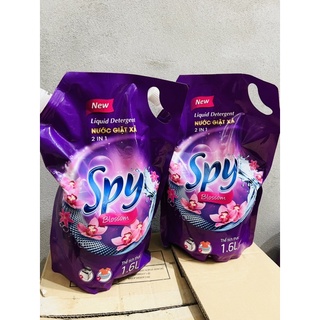 Nước giặt xả spy 2in1 hương nước hoa blossom 1.6lit