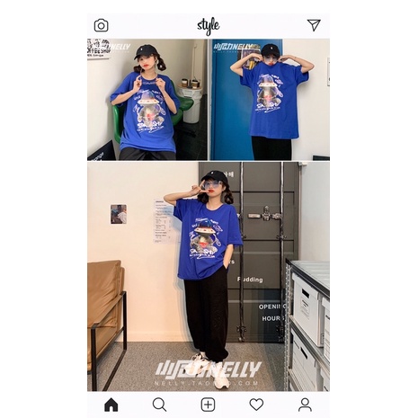 Áo phông nelly heybig sale (có sẵn) spaceship