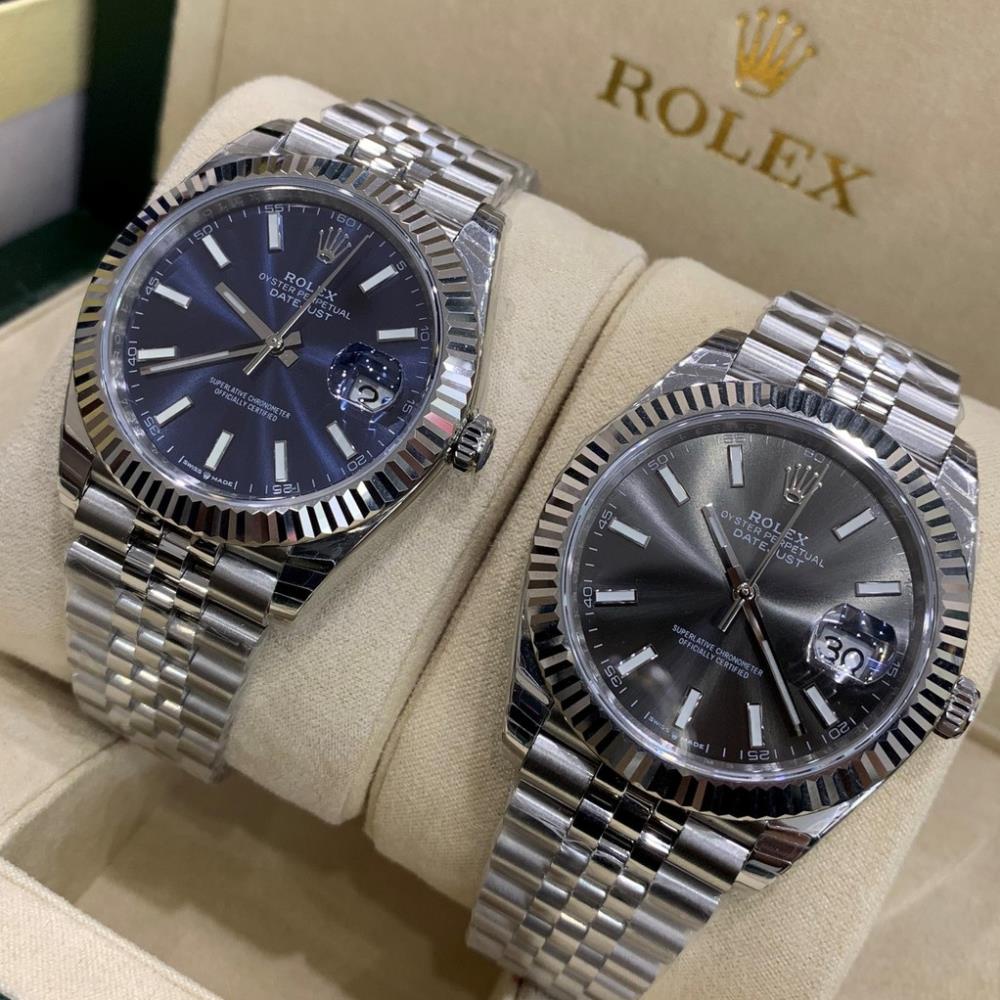 Đồng Hồ Nam RL DATEJUST Doanh Nhân Bản Cao Cấp, Máy Cal 3235 Thụy Sỹ, Size 41mm [Bảo Hành 24 Tháng - 1 Đổi 1 15 Ngày]