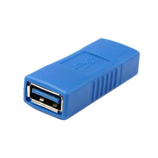 Đầu đổi USB 3.0 2 đầu cái dùng nối 2 sợi cáp USB 3.0 Unitek Y-A 018 | BigBuy360 - bigbuy360.vn