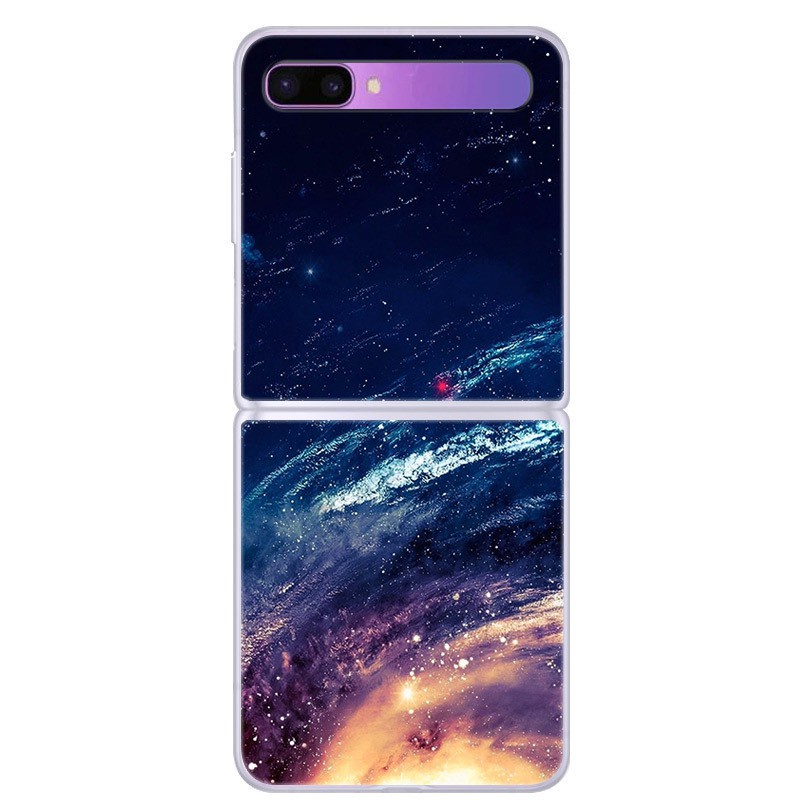 Ốp Điện Thoại Samsung Galaxy Z Flip dẻo In Hình Bầu Trời Sao