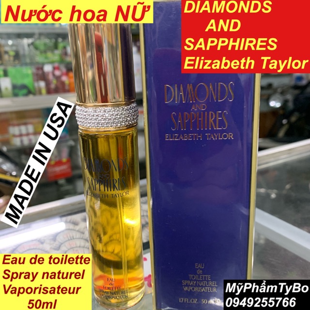 ❤️NướcHoa DIAMONDS and SAPPHIRES(50ml)