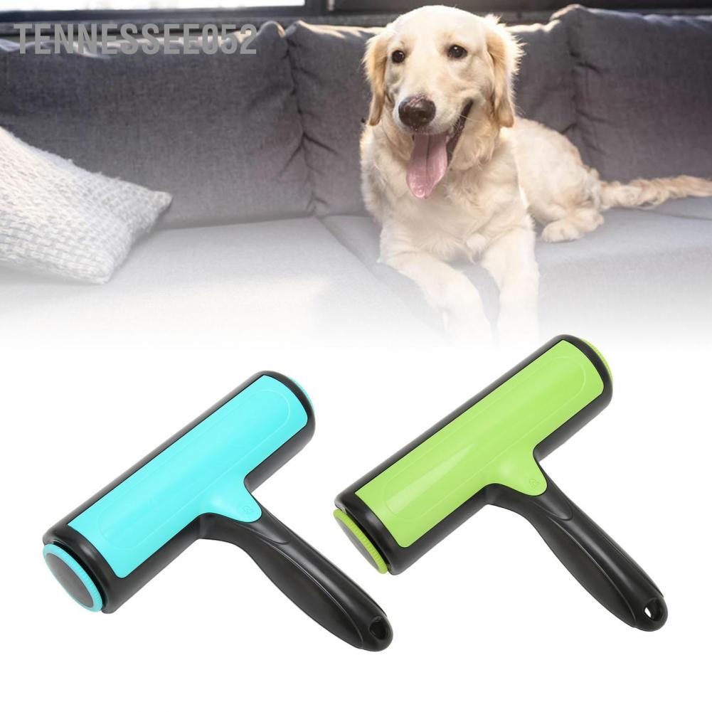 Hàng Sẵn Cây lăn bàn chải tẩy lông thú cưng làm sạch lông Bàn chải lăn hai chiều Tẩy lông thú cưng cho chó mèo Có thể tái sử dụng hiệu quả Hấp phụ tĩnh điện【Tennessee052】