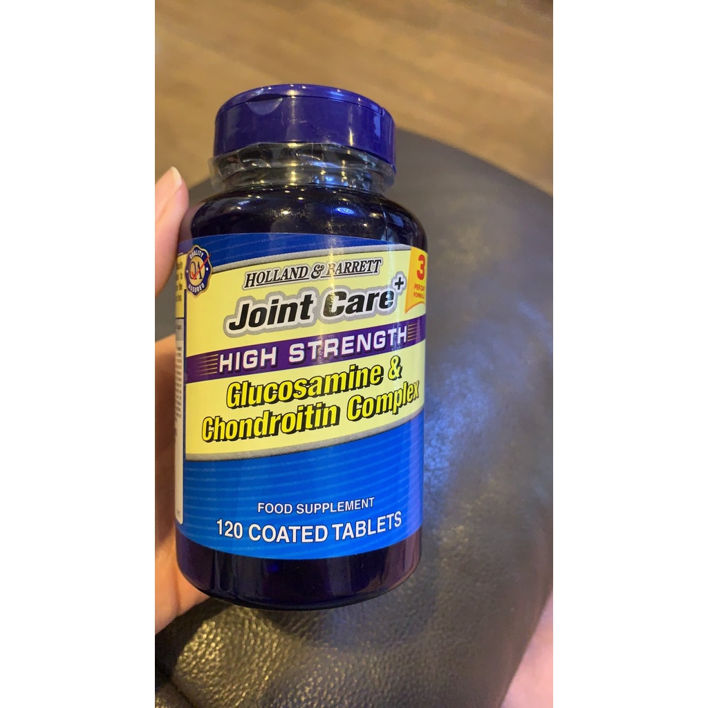 (Nhập khẩu-PP Độc Quyền) Viên uống Xương Khớp 𝗝𝗢𝗜𝗡𝗧 𝗖𝗔𝗥𝗘 𝐇𝐢𝐠𝐡 𝐒𝐭𝐫𝐞𝐧𝐠𝐭𝐡 𝐆𝐥𝐮𝐜𝐨𝐬𝐚𝐦𝐢𝐧𝐞 & Chondroitin Com