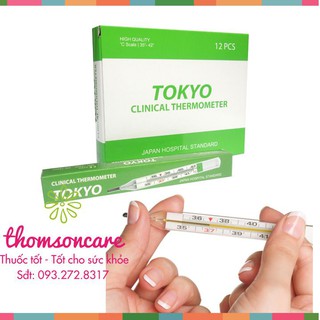 Nhiệt kế thủy ngân Tokyo