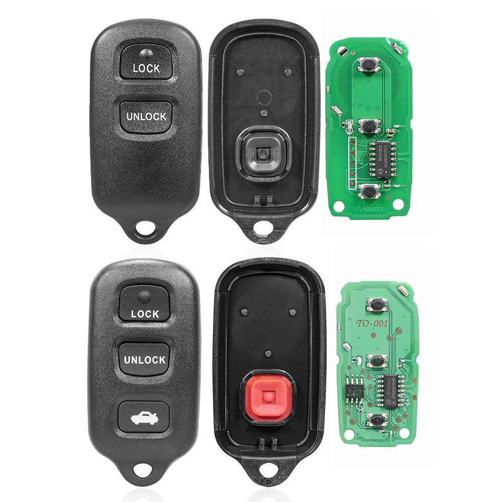 Chìa Khóa Điều Khiển Xe Hơi 4 Nút 314MHz Cho Toyota 4Runner